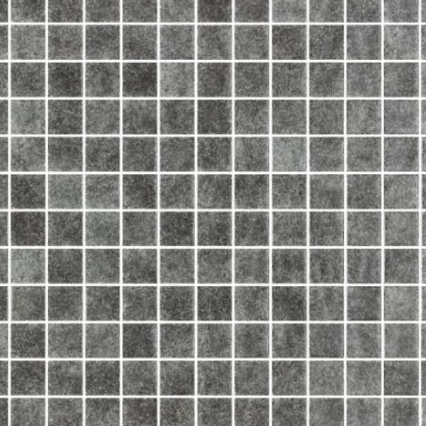 Close-Up Of EGM-400 Dark Grey Glass Mosaic Pool Tile By Elixir, Dubai | UAE