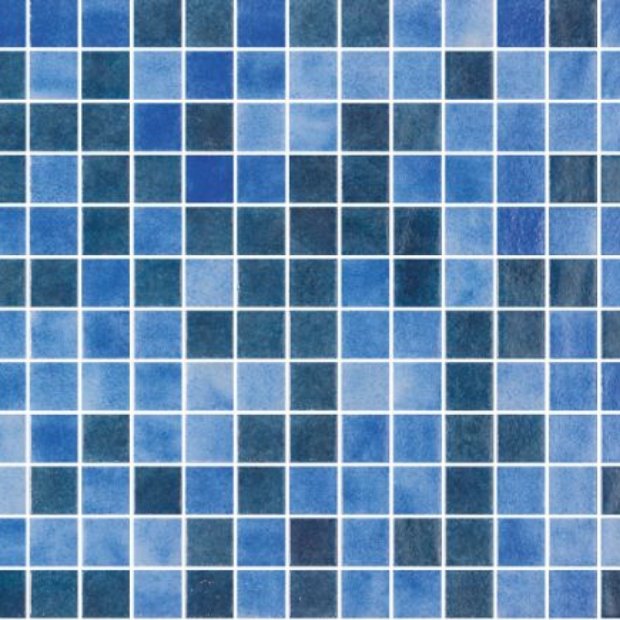 Mix Blue Glass Mosaic Tile By Elixir, Dubai | UAE